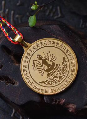 饰品情侣准提佛母项链挂件