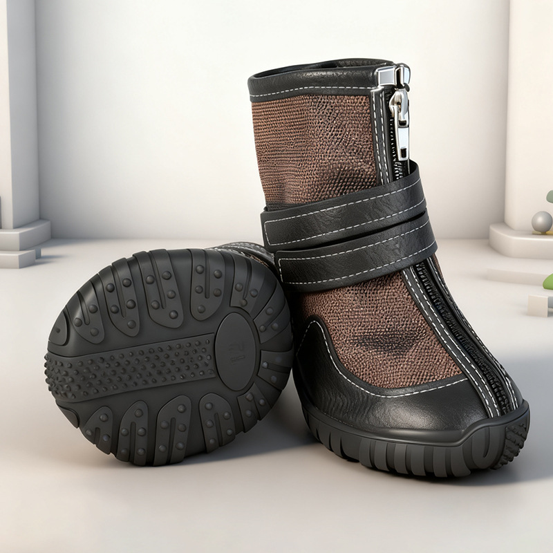 狗狗鞋中大型犬马丁靴狗狗鞋子包邮金毛萨摩耶拉布拉多宠物鞋防滑