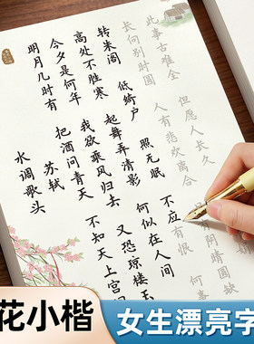 簪花小楷成人静心修心解压字帖