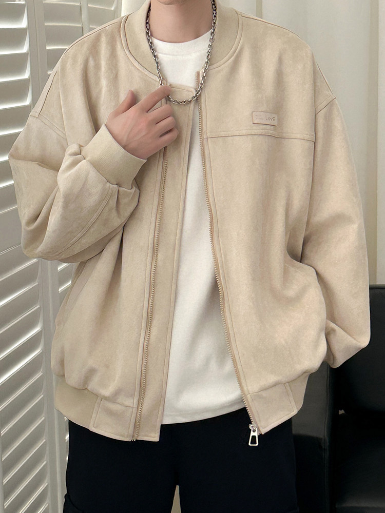 秋装男外套2025新款男士夹克衫春秋季男款高级感青少年潮牌棒球服