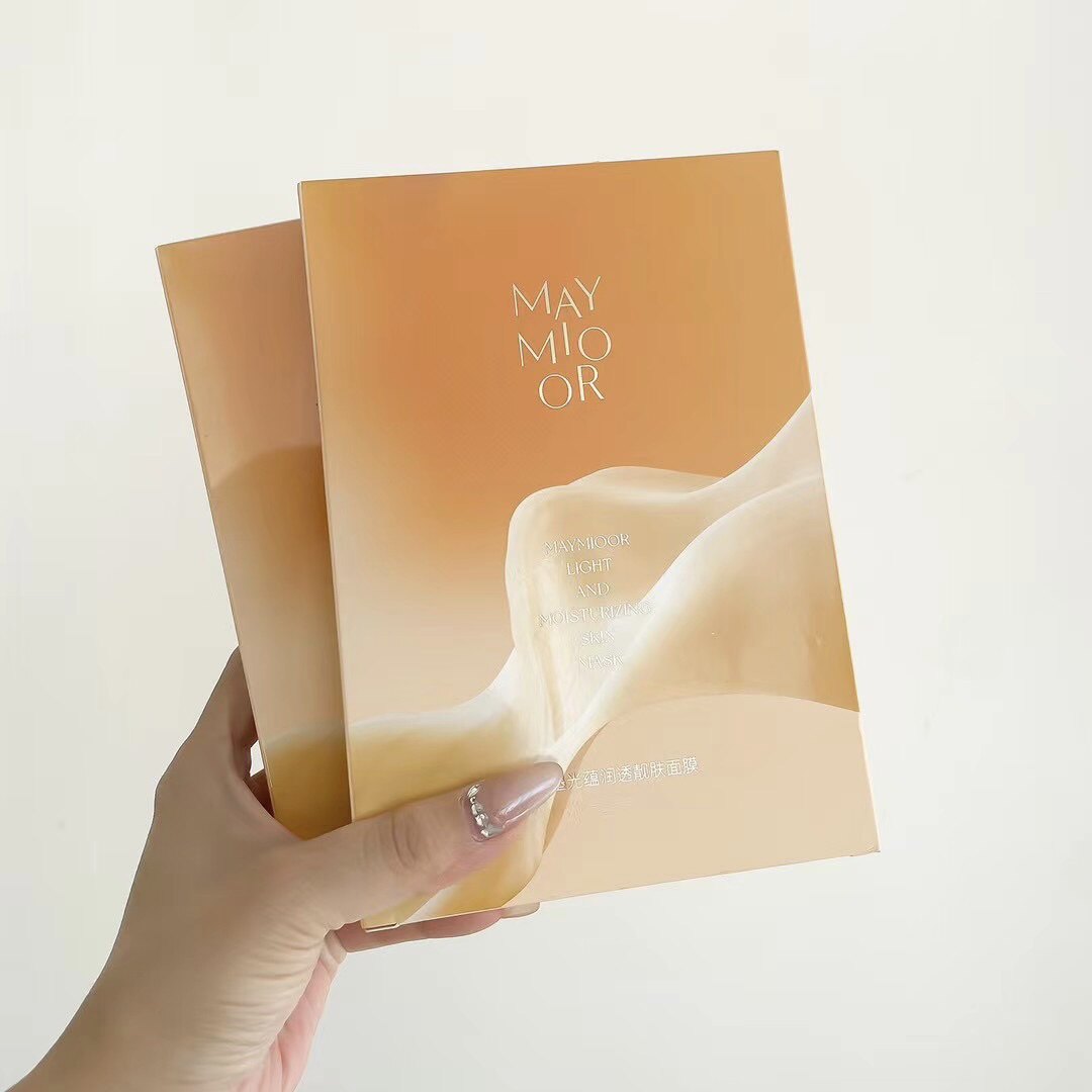 美墨maymioor光蕴润透亮肤面膜奶皮面膜一盒5片