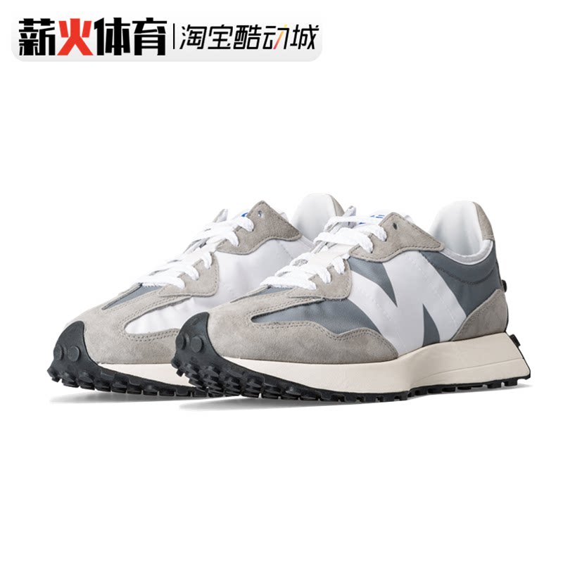 new balance nb 327系列元祖灰男女情侣复古休闲跑步鞋 ms327lab