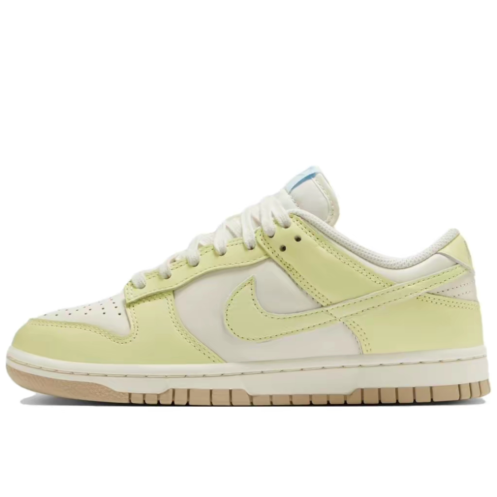 NikeDunk低帮女黄色休闲板鞋