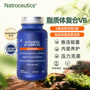 Natroceutics纳苏可高阶活性B族复合维生素胶囊脂质体VB