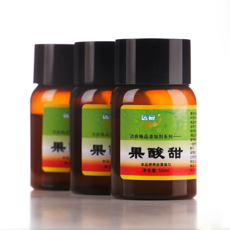 达奇果酸甜钓鱼小药鱼饵添加剂鱼黑坑野钓鲫鱼鲤鱼框镜果味复合甜