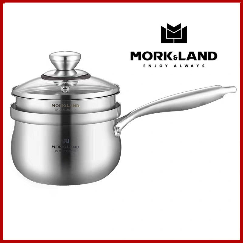 莫克兰德 纳尔304不锈钢奶锅加厚煮粥迷你小蒸锅婴儿辅食锅无涂层,厨房/烹饪用具,奶锅,淘宝优惠券,粉丝福利购,淘宝优惠卷