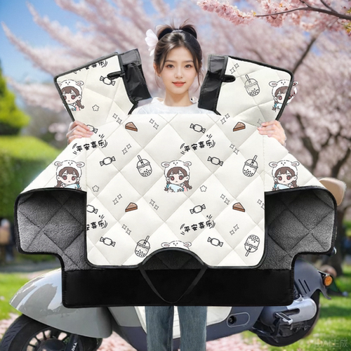 适用绿源MODA60防水挡风被冬季