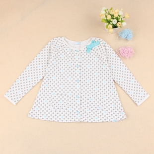 断码清仓 ELLE专柜正品童装 女童韩版娃娃衫针织上衣T恤圆领原139