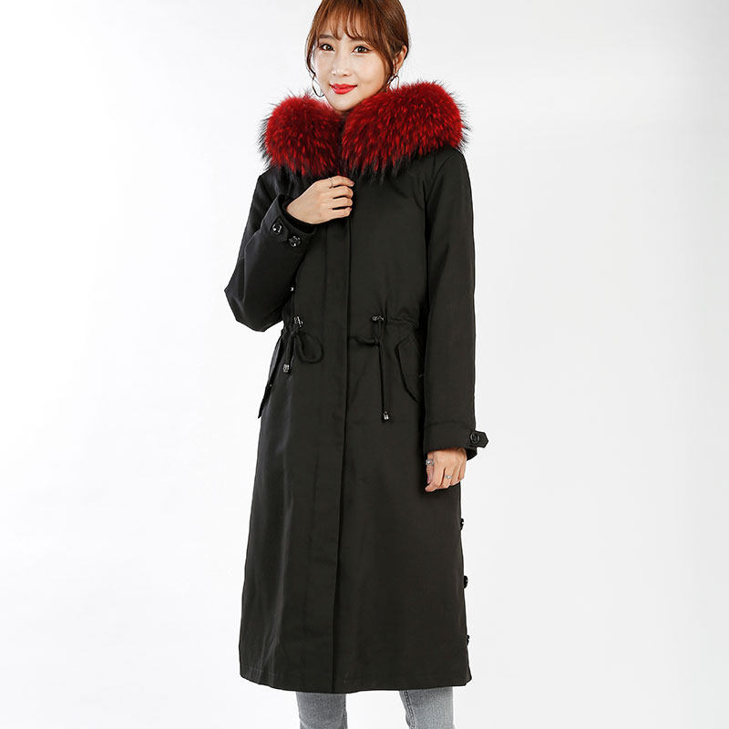 大码加厚派克服女2025冬款过派克服
