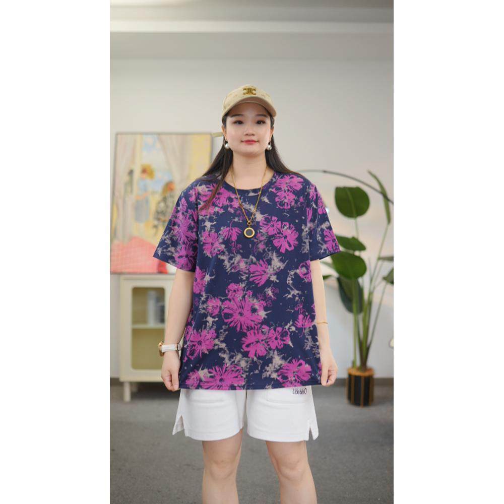 加大码女装纯棉短袖t恤200斤胖mm宽松遮肚子显瘦洋气上衣夏季新款,女装/女士精品,大码内搭,淘宝优惠券,粉丝福利购,淘宝优惠卷