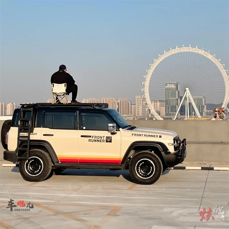 坦克300车贴拉花JEEP 牧马人 北京B40L车身改装侧裙装饰贴纸