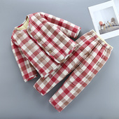 儿童手工棉衣套装 15岁 纯棉男童女童3 中大童棉花棉袄棉裤 内胆冬季