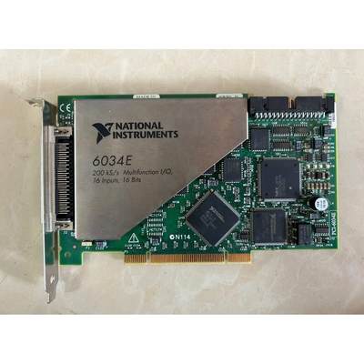 议价议价拆机NI PCI-6034E采集卡买家必读：本公司销售的产品均可