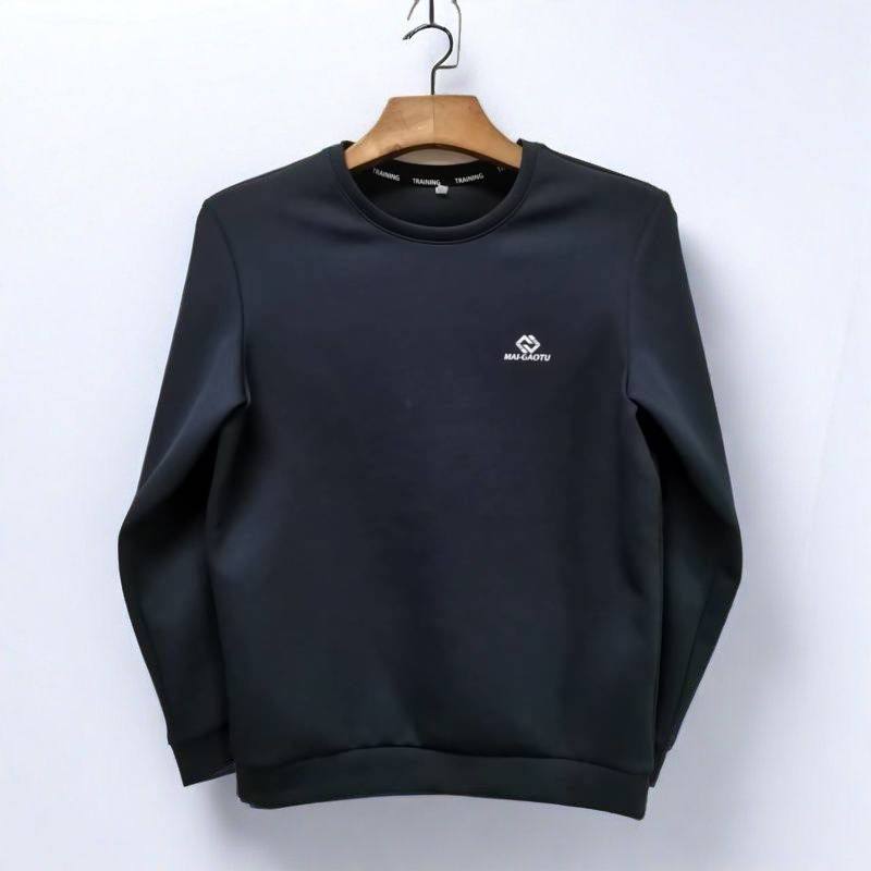 迈高途原单撤柜款休闲时尚卫衣男士春秋季打底衫长袖套头运动上衣