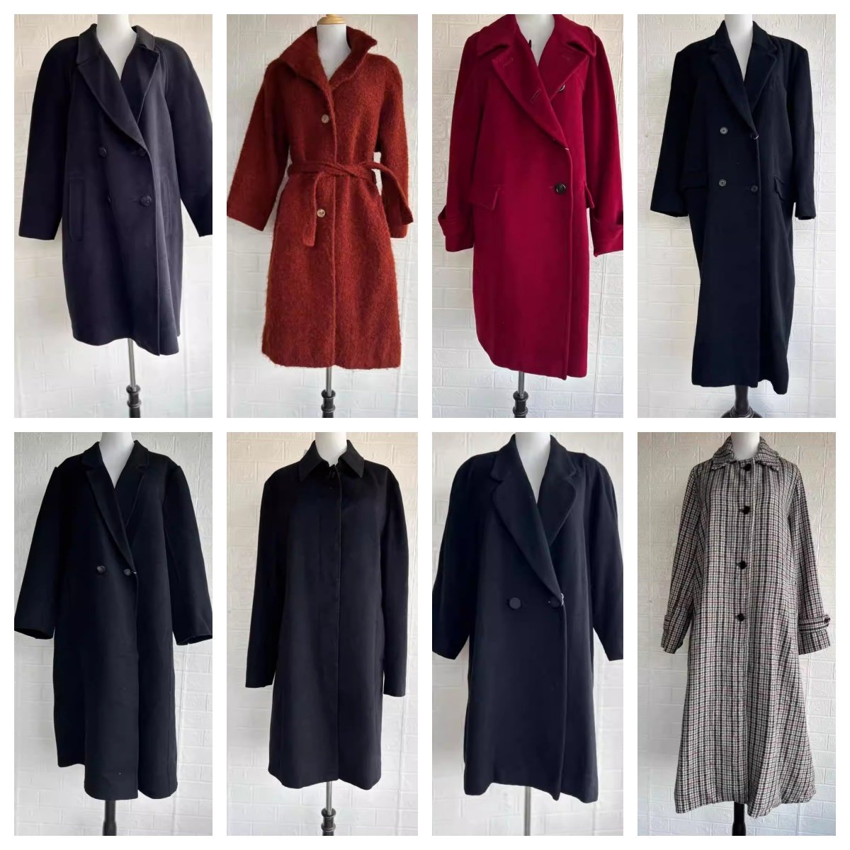 清货Vintage复古着森系女休闲宽松欧美风中长毛呢外套大衣,女装/女士精品,毛呢外套,淘宝优惠券,粉丝福利购,淘宝优惠卷