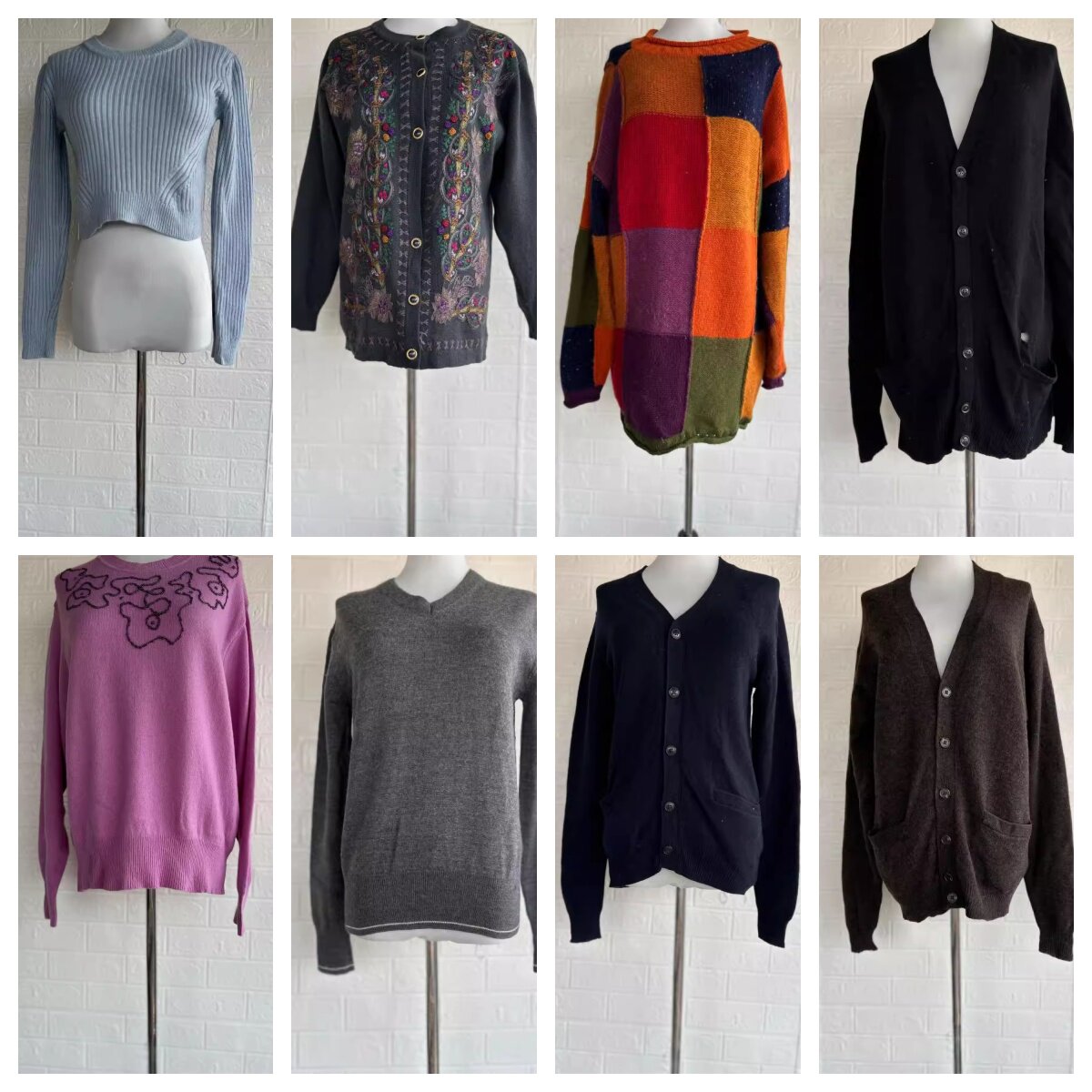 清货秋冬Vintage复古着孤品森系北欧费尔岛民族麻花套头毛衣