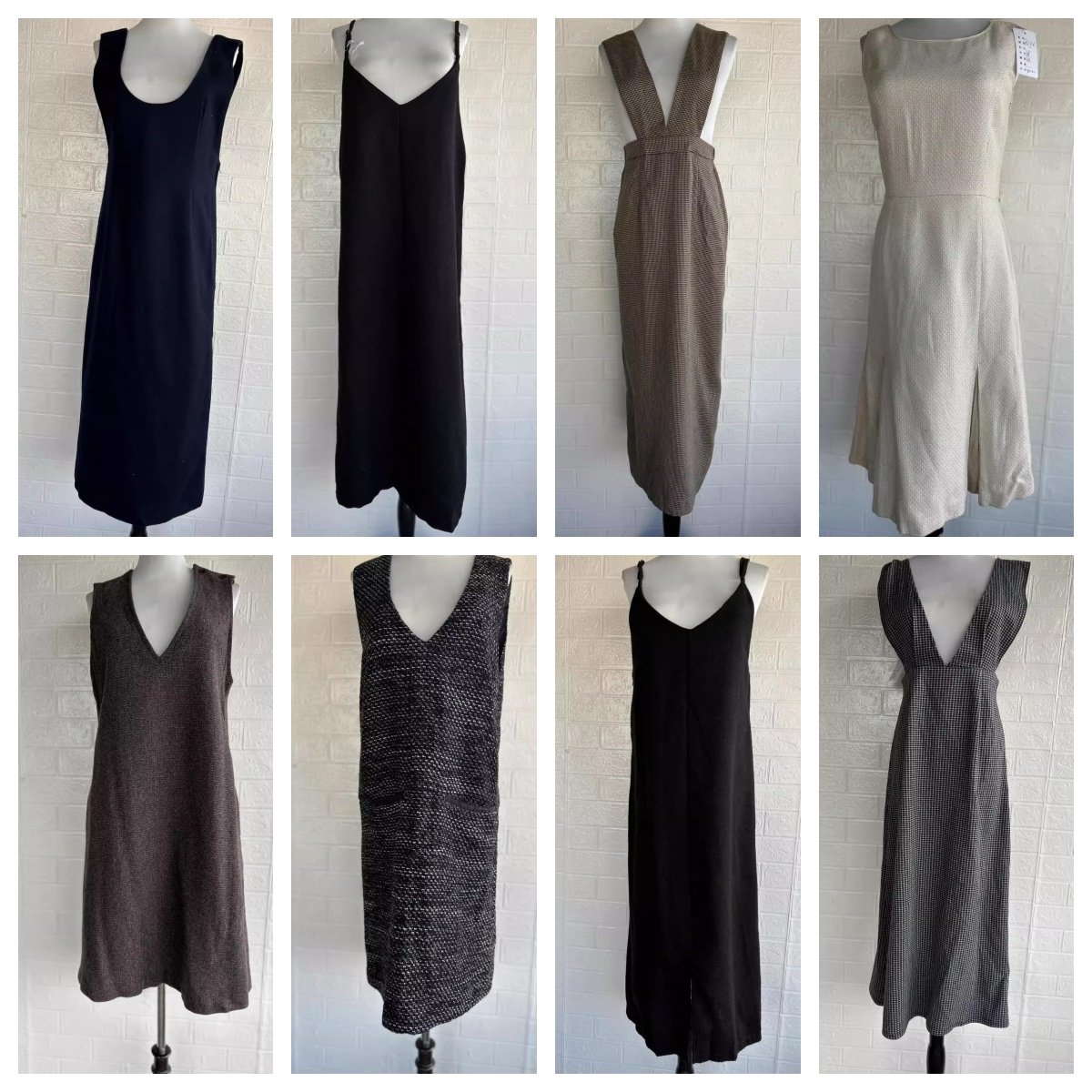 厚款日vintage复古着森系田园风小清新碎花波点中长半身裙