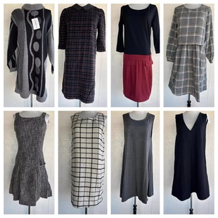 厚款 日系vintage复古着森系田园风波点中长裙