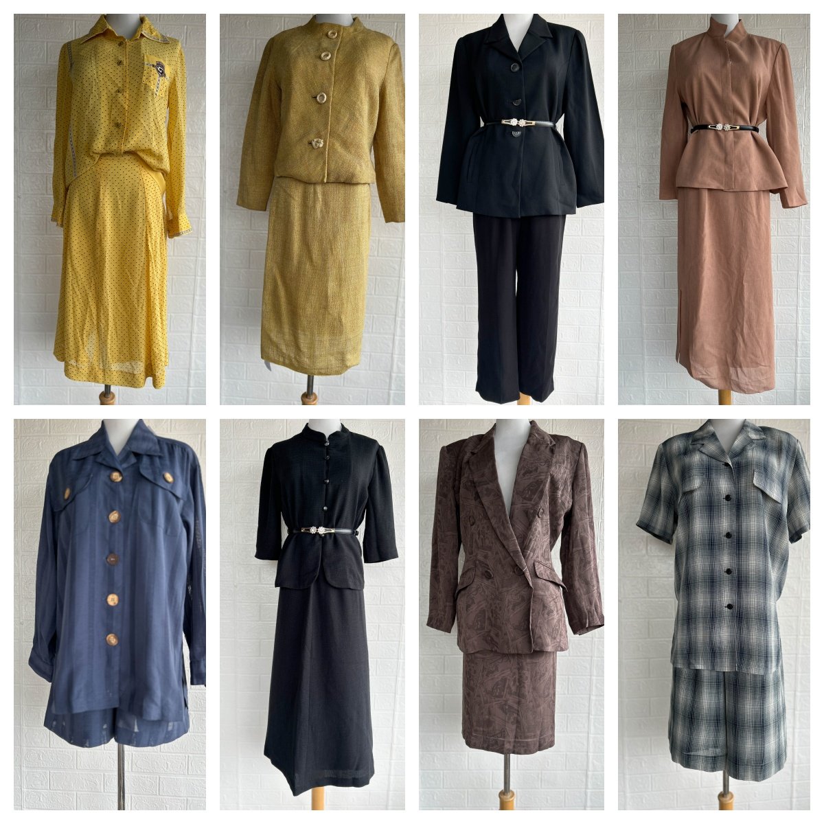 vintage女复古着森直筒修身时尚休闲办公小西装外套装,女装/女士精品,时尚套装,淘宝优惠券,粉丝福利购,淘宝优惠卷