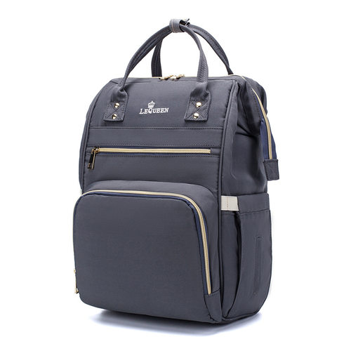 LEQUEEN新款韩版妈咪包双肩妈咪包多功能大容量外旅行包升级版