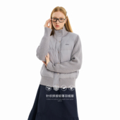 KXLFCHN空穴来风针织拼接轻薄羽绒服90白鸭绒休闲复古立领外套女