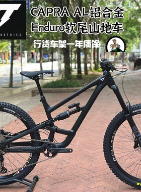 德国2025款 YT CAPRA AL铝合金软尾Enduro山地车整车 大行程170mm