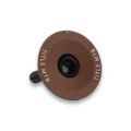 Brown Stem Cap, Aluminum Alloy