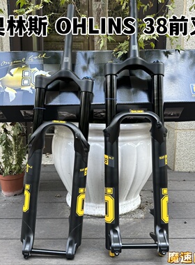 奥林斯36M2 38M1前叉 山地车气压Enduro桶轴气叉160/170mm
