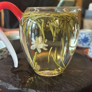新茶茉莉花茶7窨 浓香茉莉花茶王中王飘雪茶芽半斤250克包邮