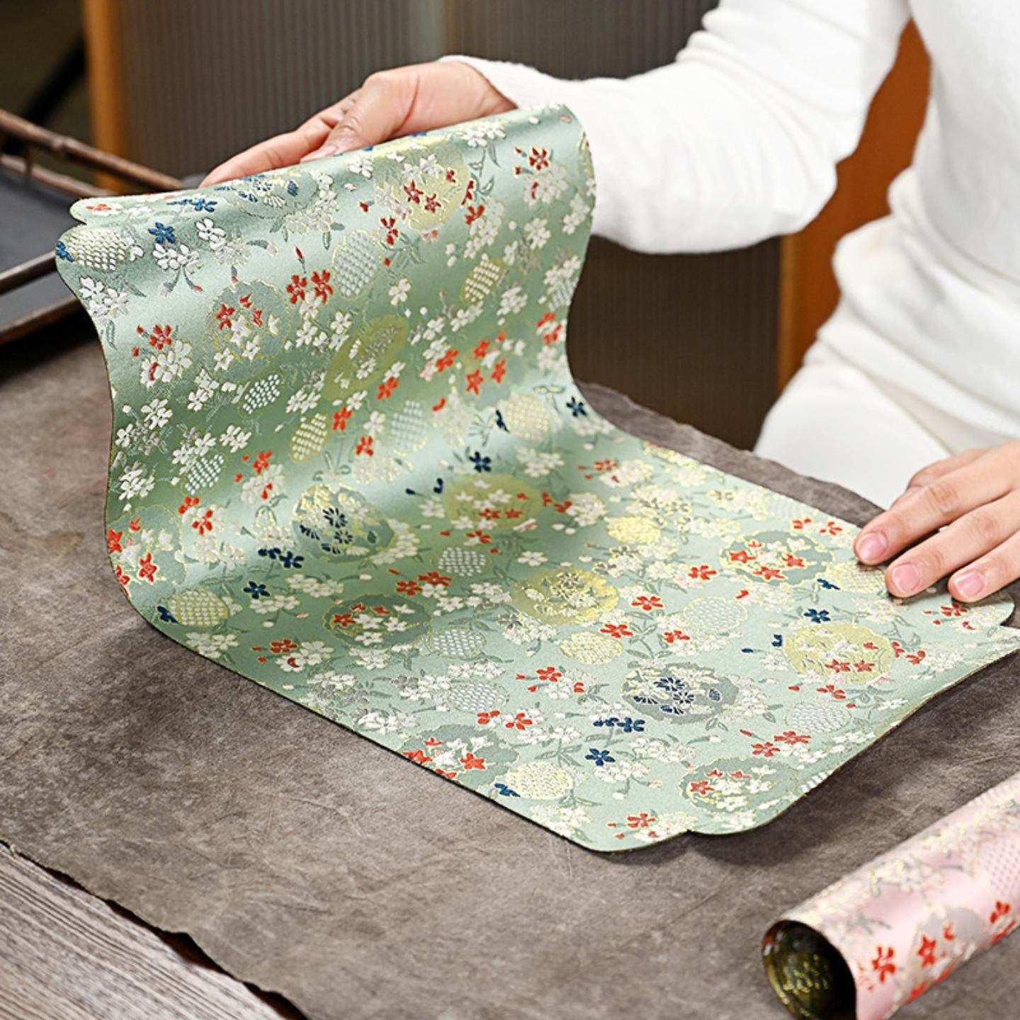 中式锦缎主人垫茶席织造复古文艺布艺桌布餐席隔热垫桌旗,居家布艺,茶席,淘宝优惠券,粉丝福利购,淘宝优惠卷