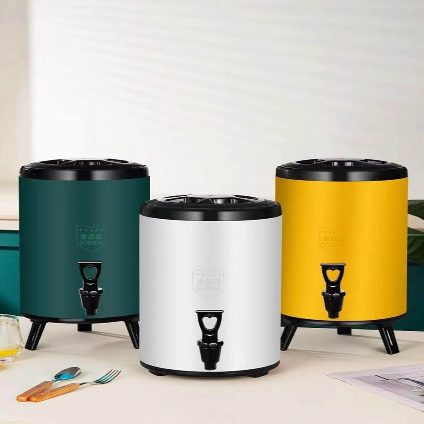 商用奶茶桶304不锈钢豆浆桶双层保温桶保冷热茶水桶奶茶店专用厂,厨房电器,商用保温锅/保温桶,淘宝优惠券,粉丝福利购,淘宝优惠卷