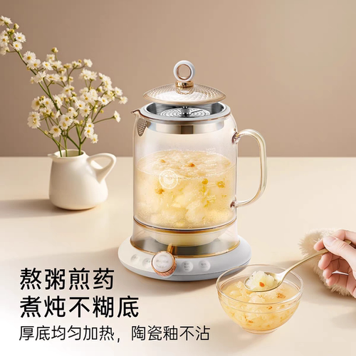 霂月养生壶纯钛无胶水办公室烧水壶煮茶壶家用煮炖恒温壶煮茶器