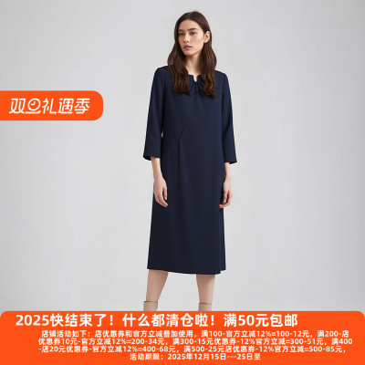 高端大气连衣裙女气质显瘦