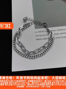 丽新折扣钛钢双层链