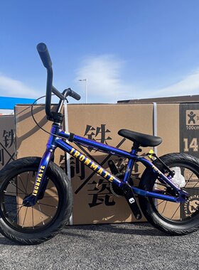 【天津现货】2023新款铁瓷IRONMATE 青少儿BMX整车 12/14寸Pro款