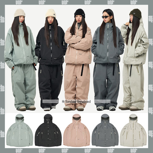 韩国断货王高防水滑雪服USS2