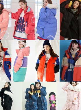 国内现货NAPPING韩国滑雪服双单板男女防水保暖上衣裤冰雪大世界