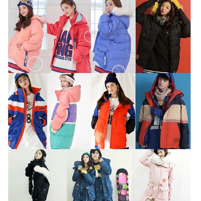 国内现货NAPPING韩国滑雪服双单板男女防水保暖上衣裤冰雪大世界