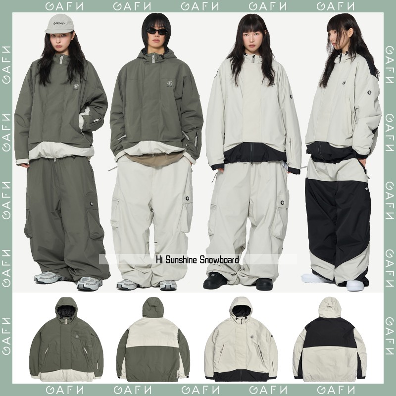 GAFH潮牌韩国滑雪服小众不撞衫