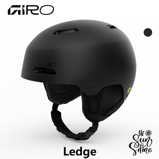 MIPS 超轻盔LEDGE 亚洲款 2526美国GIRO单板双板滑雪头盔男女款
