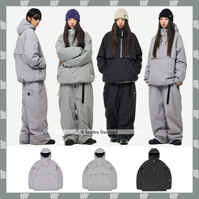 韩国潮牌保暖滑雪服USS2