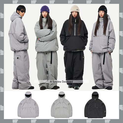 韩国潮牌保暖滑雪服USS2