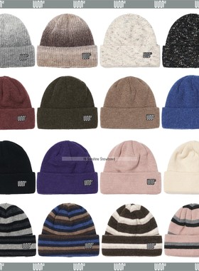 2526USS2韩国滑雪帽男女同款冬季户外运动防寒保暖针织绒线帽USS2