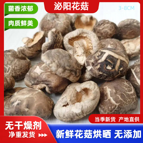 香菇新鲜干香菇泌阳花菇干货香菇野生香菇河南农家散装干香菇冬菇