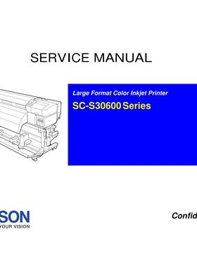 爱普生 SC-S30600系列 英文维修手册