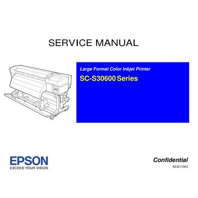 爱普生 SC-S30600系列 英文维修手册
