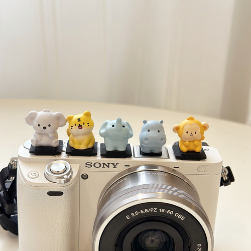 可爱小动物热靴盖装饰索尼富士佳能尼康奥林巴斯萌物礼物少女卡通