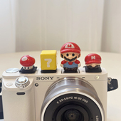 可爱卡通玛丽冒险岛相机热靴盖装 饰富士佳能索尼奥林巴斯热靴盖