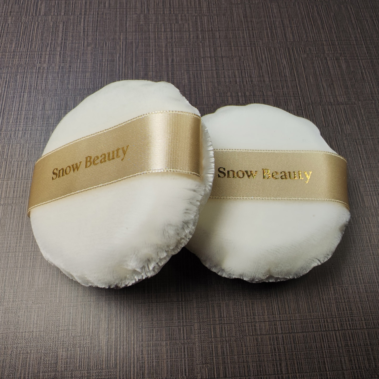 现货 日本本土Snow Beauty散粉扑 美妆 圆形 蜜粉扑定妆化妆 工具