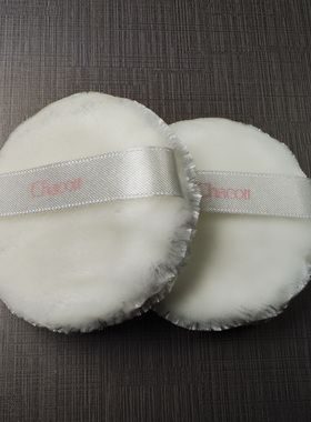 现货 日本chacott夏寇散粉扑圆形美妆蛋棉花糖粉扑定妆海绵 替换